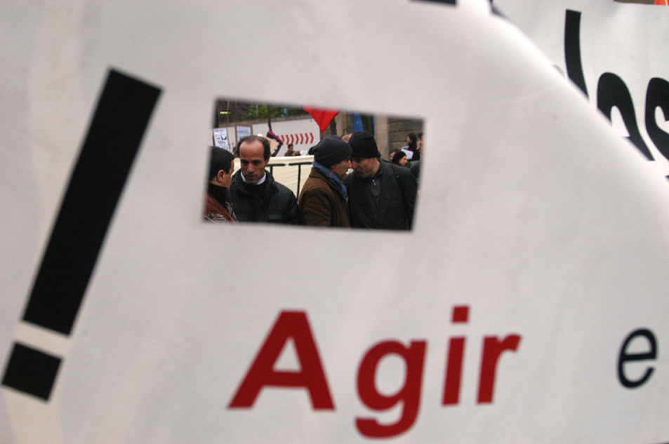 ChÙmeurs dans la rue