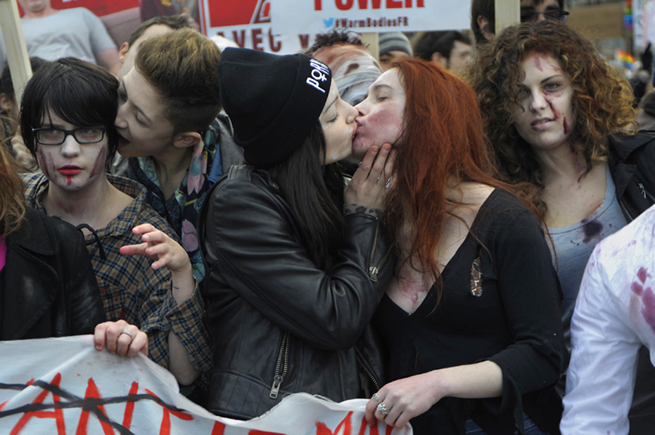 Manifestation pro mariage gay