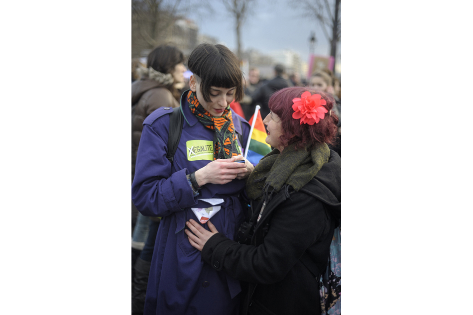 Manifestation pro mariage gay