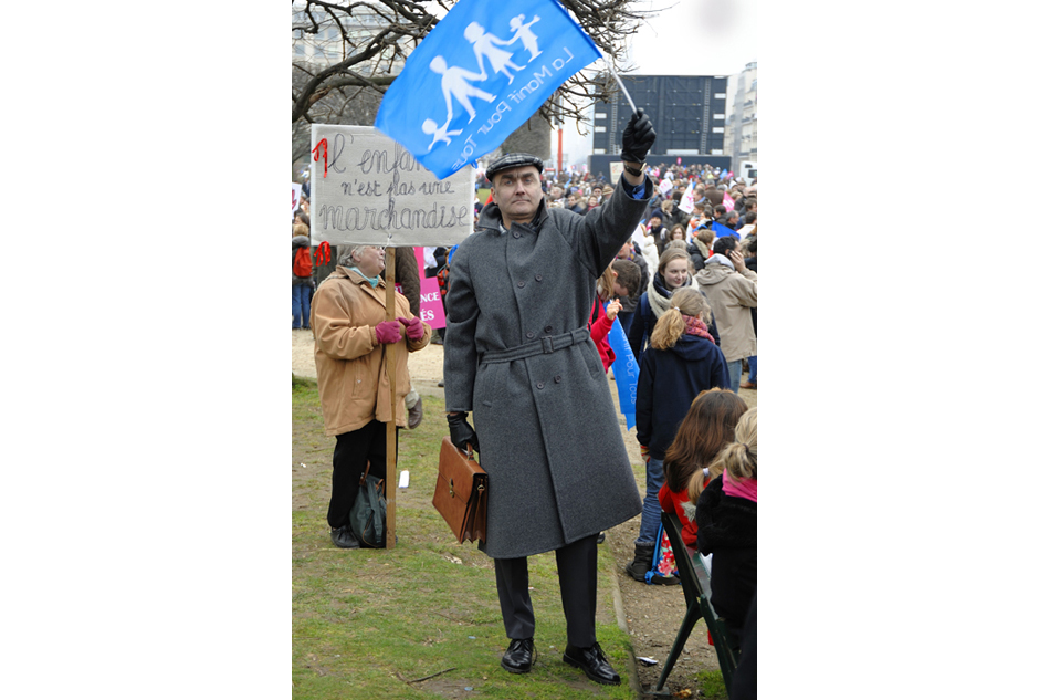Manifestation contre le mariage Gay