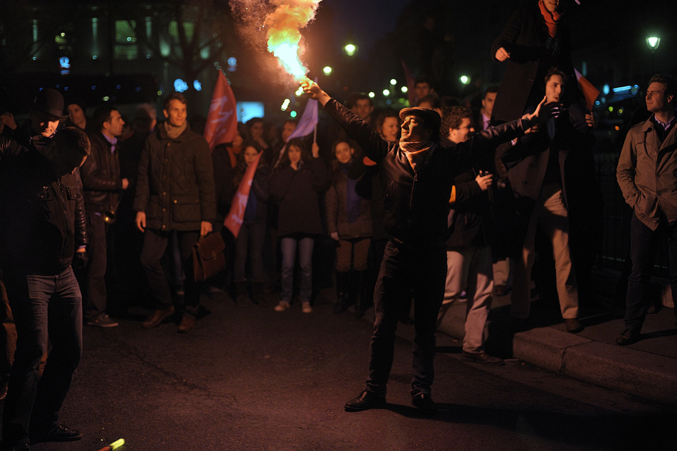Manifestation contre le mariage des homosexuels
