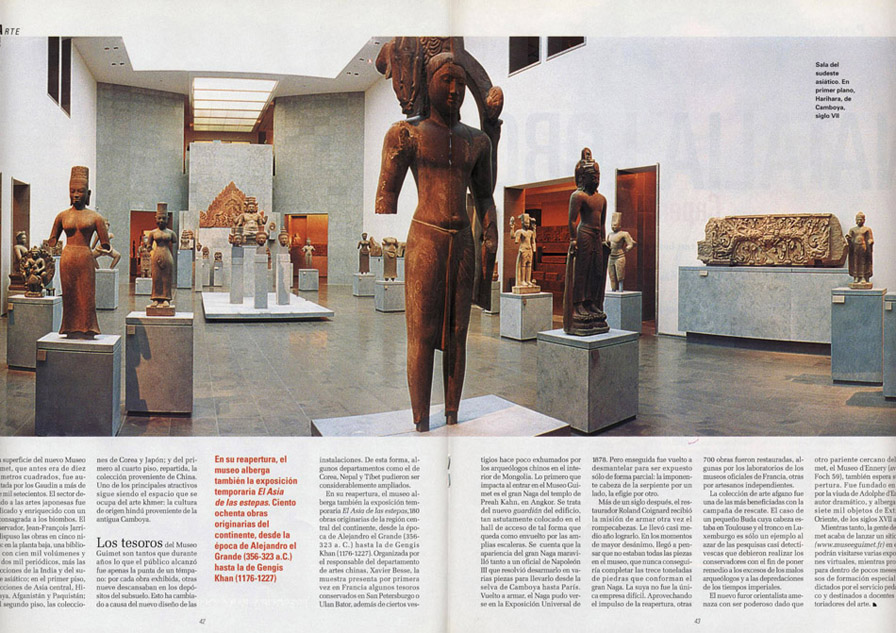 Reportage publié dans le Magazine de La Nacion le 17 juin 2001.