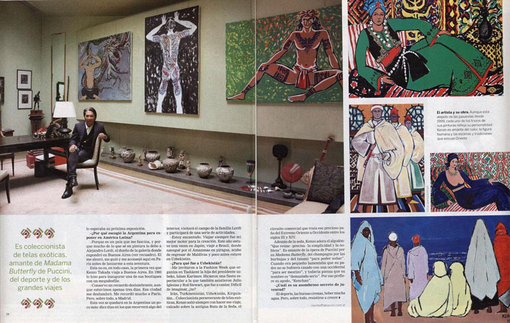 Reportage publié dans le Magazine de La Nacion en mai 2009.