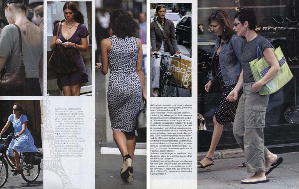 Reportage publié dans le magazine de La Nacion en septembre 2006.