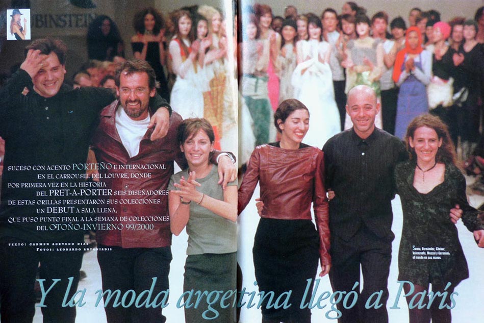 Reportage publié dans le magazine de La Nacion le 4 avril 1999.