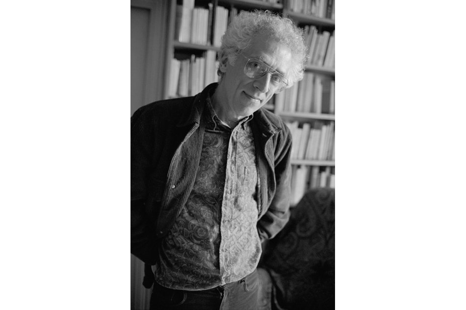 Svetan Todorov, philosophe français, d'origine bulgare, à Paris.