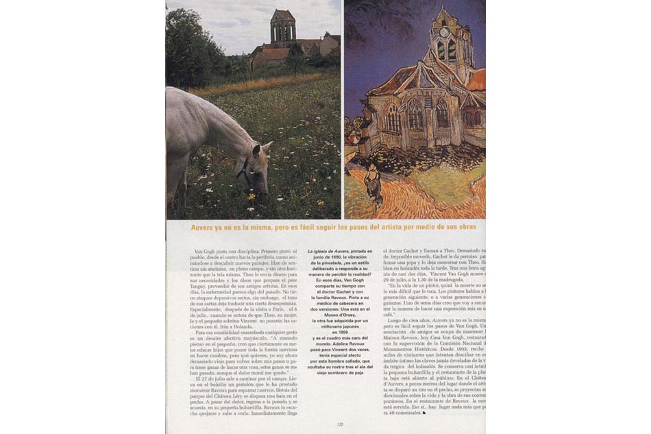 Reportage publié dans le Magazine de La Nacion.