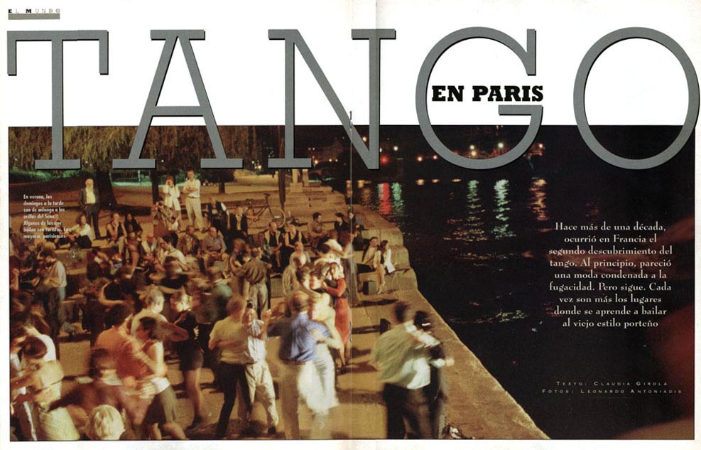 tango en Francia