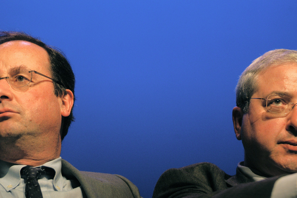 Meeting de Jean-Paul Huchon à Conflans