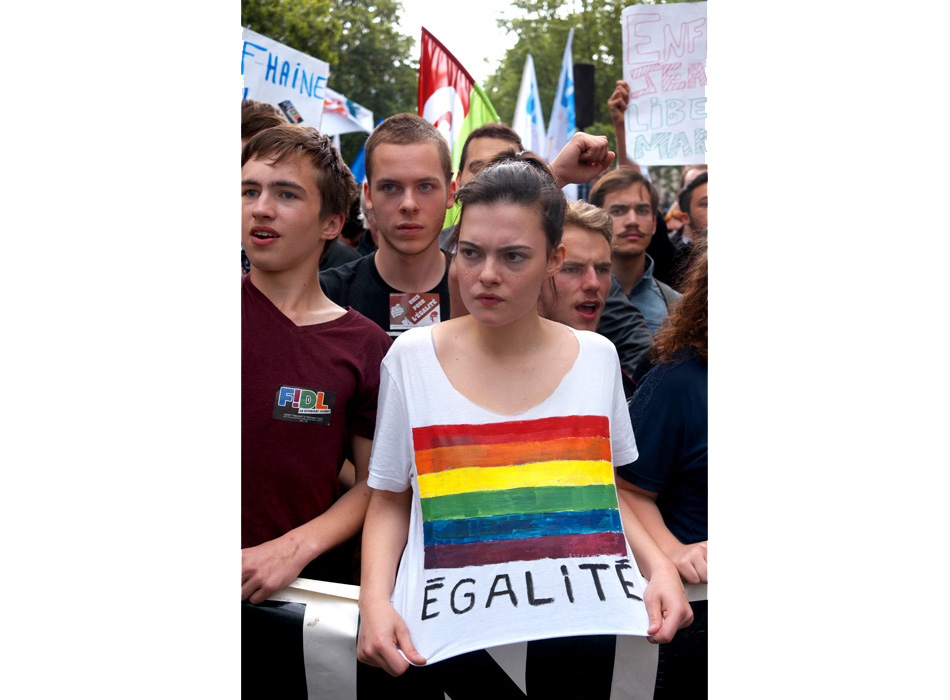 Manifestation contre le FN