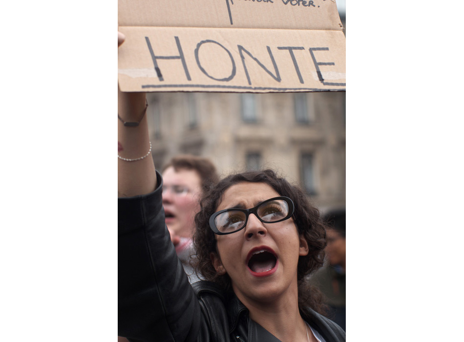 Manifestation contre le FN