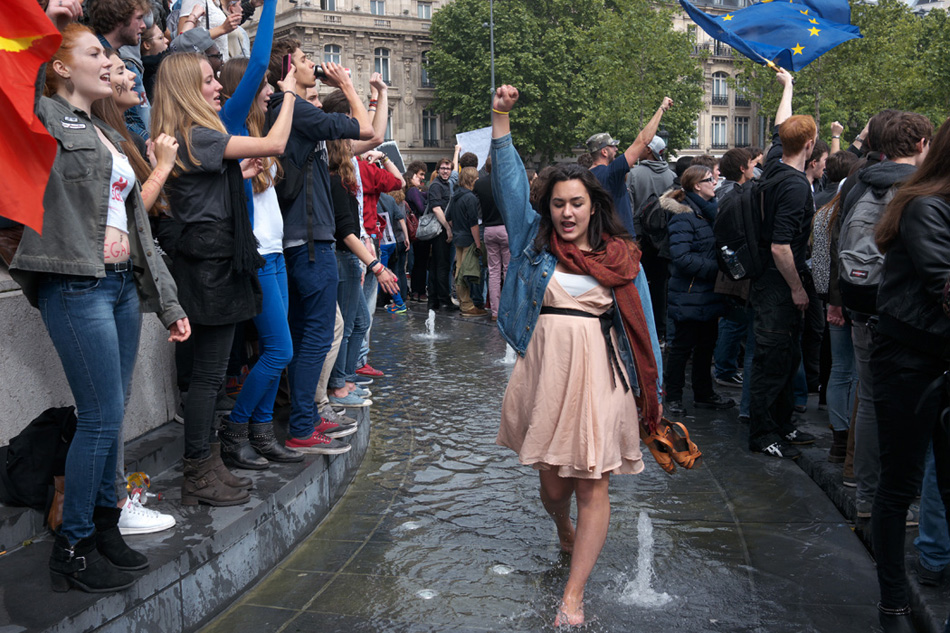 Manifestation contre le FN